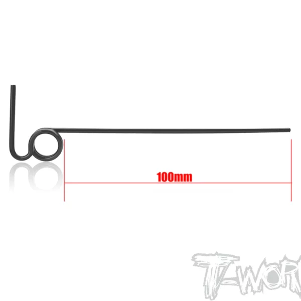 T-Work's Exhaust Pipe Spring GT 100mm (2pcs) - immagine 2