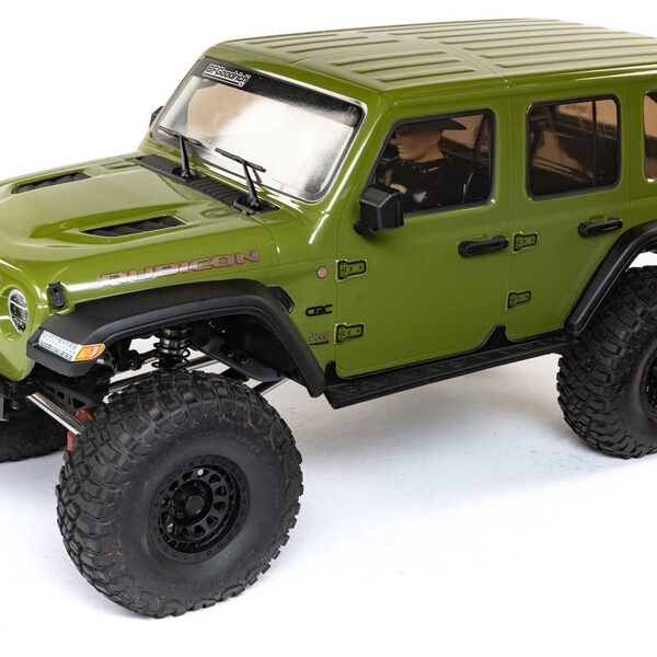 Axial SCX6 Jeep JLU Wrangler 4WD 1/6 RTR (Green) - immagine 2