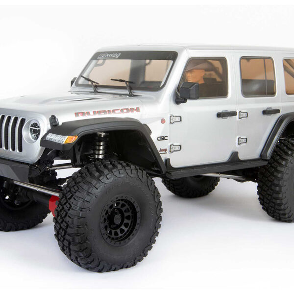 Axial SCX6 Jeep JLU Wrangler 4WD 1/6 RTR (Silver) - immagine 16