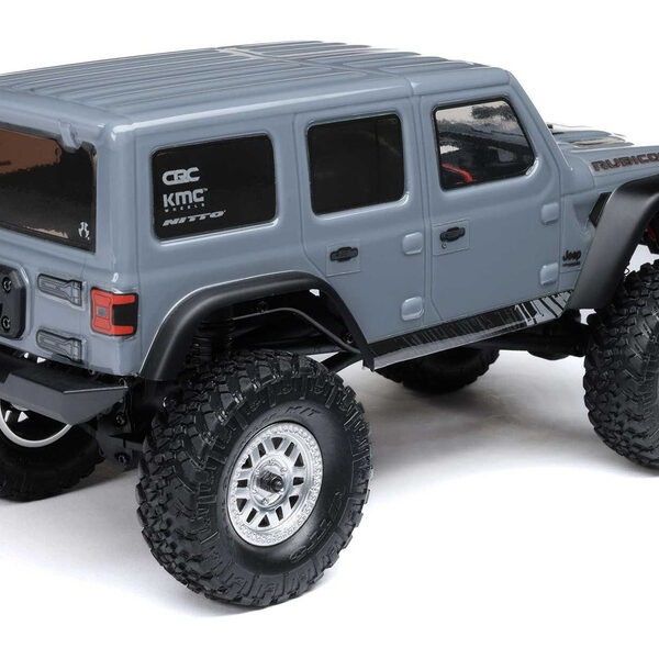 Axial 1/24 SCX24 Jeep Wrangler JLU 4WD Rock Crawler Brushed RTR (Grey) - immagine 6