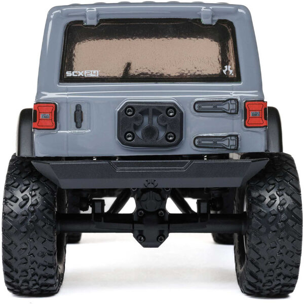 Axial 1/24 SCX24 Jeep Wrangler JLU 4WD Rock Crawler Brushed RTR (Grey) - immagine 7