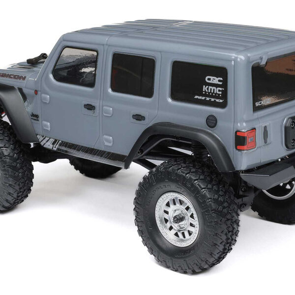 Axial 1/24 SCX24 Jeep Wrangler JLU 4WD Rock Crawler Brushed RTR (Grey) - immagine 8