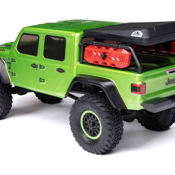 Axial 1/24 SCX24 Jeep Gladiator 4WD Rock Crawler Brushed RTR (Green) - immagine 7