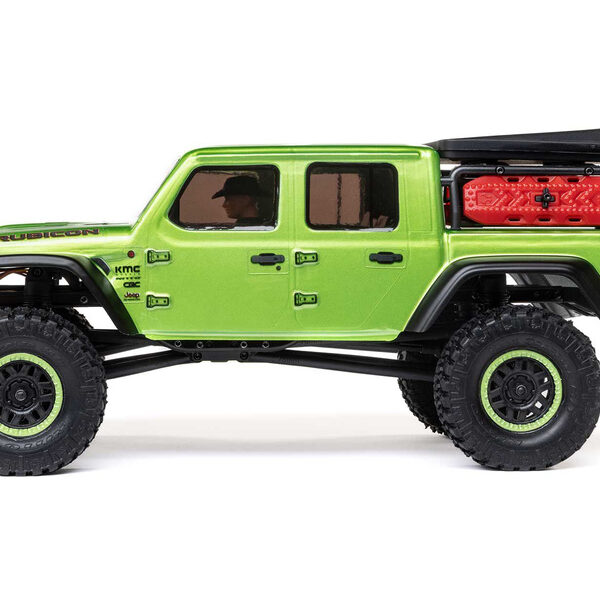 Axial 1/24 SCX24 Jeep Gladiator 4WD Rock Crawler Brushed RTR (Green) - immagine 8