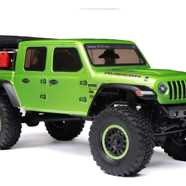 Axial 1/24 SCX24 Jeep Gladiator 4WD Rock Crawler Brushed RTR (Green) - immagine 11