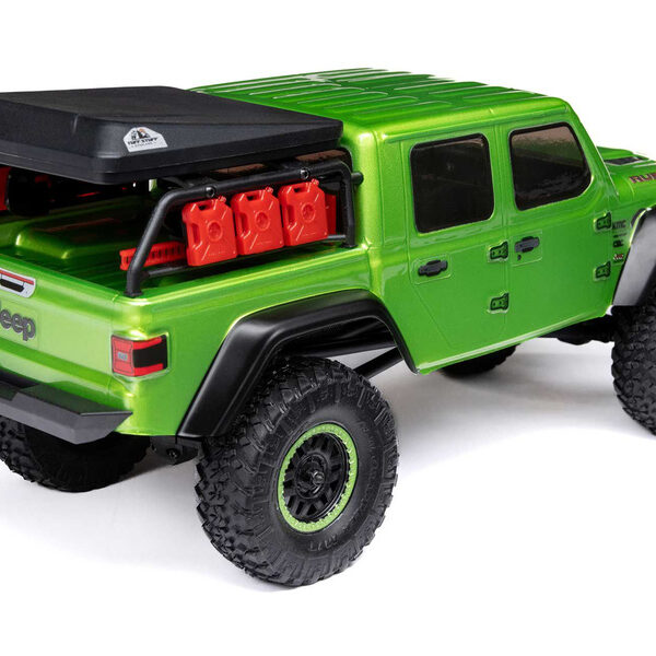 Axial 1/24 SCX24 Jeep Gladiator 4WD Rock Crawler Brushed RTR (Green) - immagine 3