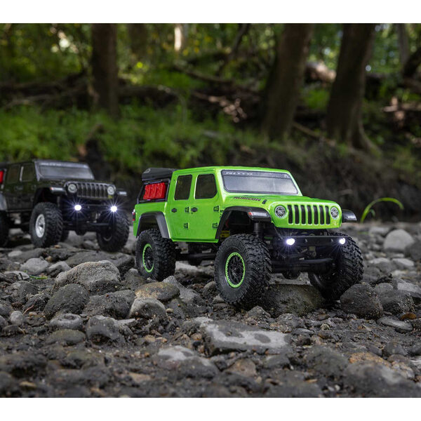 Axial 1/24 SCX24 Jeep Gladiator 4WD Rock Crawler Brushed RTR (Green) - immagine 13