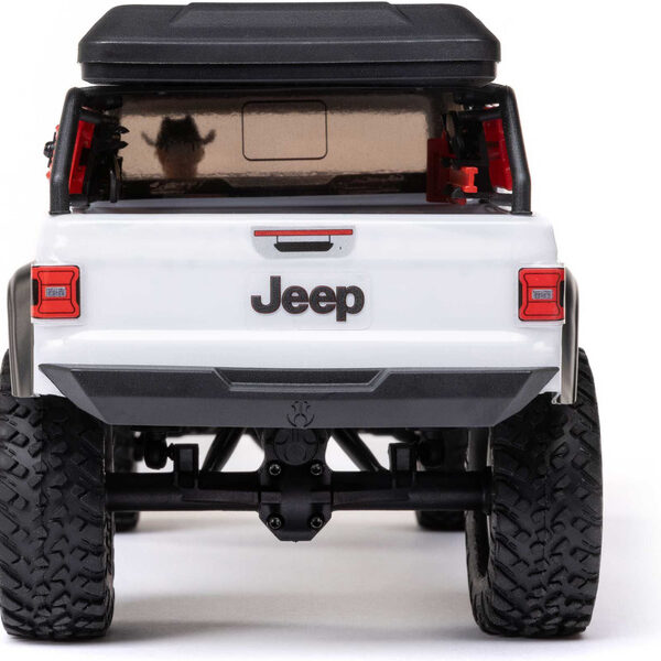 Axial 1/24 SCX24 Jeep Gladiator 4WD Rock Crawler Brushed RTR (White) - immagine 14