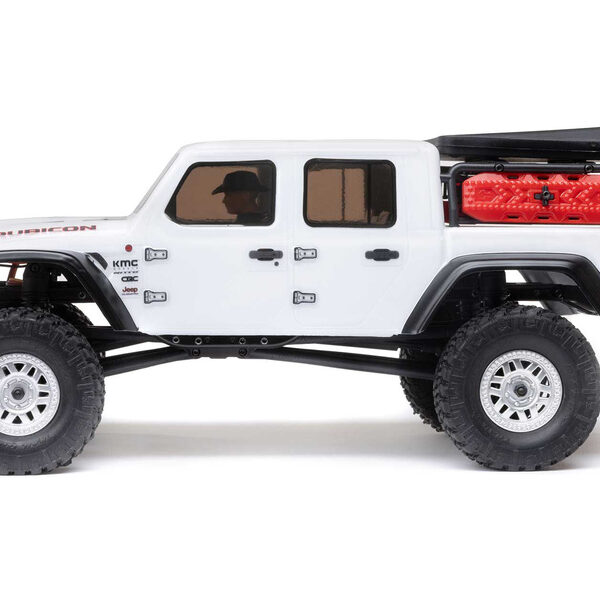 Axial 1/24 SCX24 Jeep Gladiator 4WD Rock Crawler Brushed RTR (White) - immagine 12