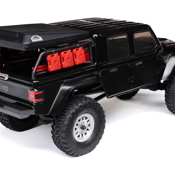 Axial 1/24 SCX24 Jeep Gladiator 4WD Rock Crawler Brushed RTR (Black) - immagine 15