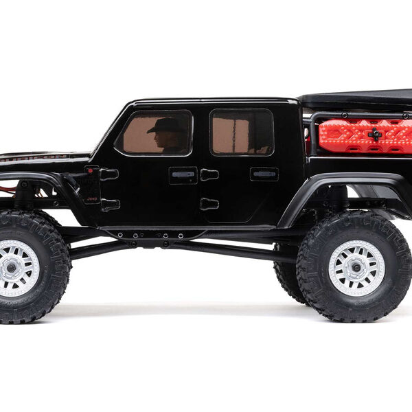 Axial 1/24 SCX24 Jeep Gladiator 4WD Rock Crawler Brushed RTR (Black) - immagine 12