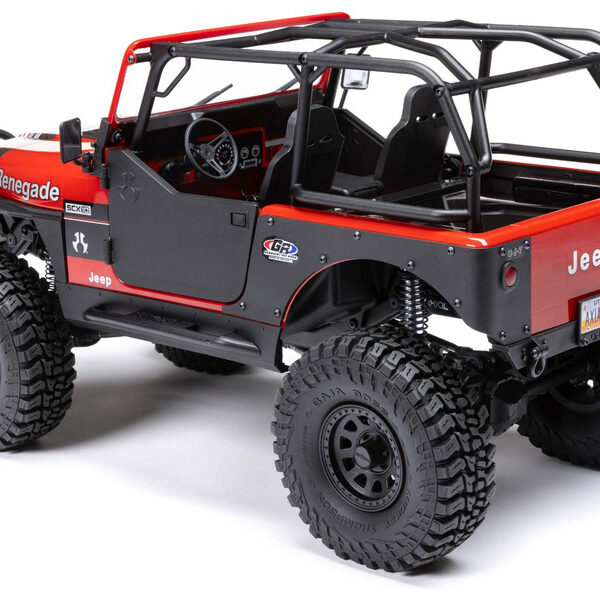 Axial SCX10 III Jeep CJ-7 1/10 4WD RTR (Red) - immagine 8