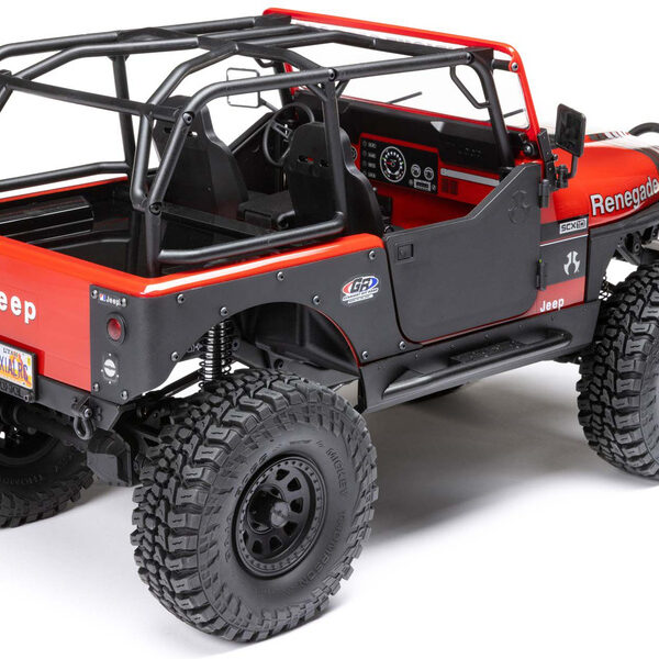 Axial SCX10 III Jeep CJ-7 1/10 4WD RTR (Red) - immagine 7