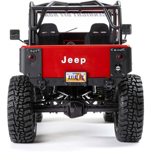 Axial SCX10 III Jeep CJ-7 1/10 4WD RTR (Red) - immagine 4