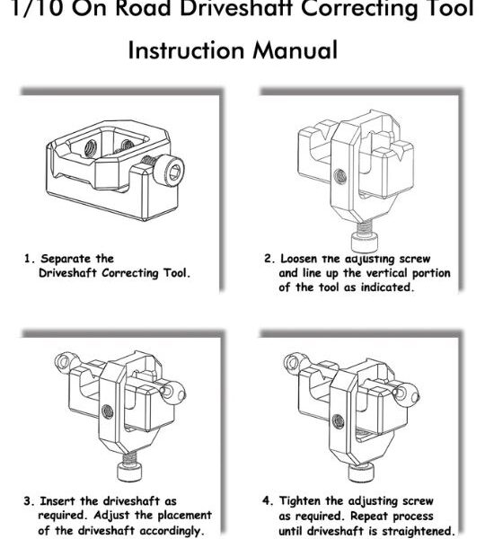 TT-065S 1/10 on road Driveshaft Correcting Tool - immagine 2