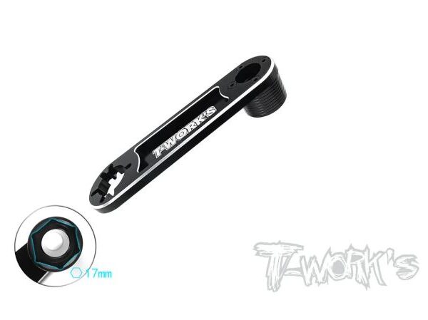 TT-090-S Flywheel Tool & 17mm Wheel Nut Wrench Tool ( 1/8 Buggy ) - immagine 2